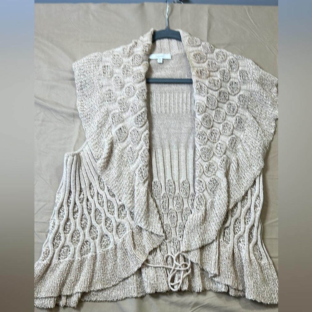 Mystree knit sleeveless Cardigan Vest